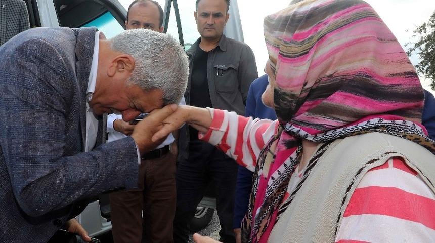 Başkan Karaosmanonoğlu&rsquo;na Gebze k&ouml;ylerinde sıcak karşılama