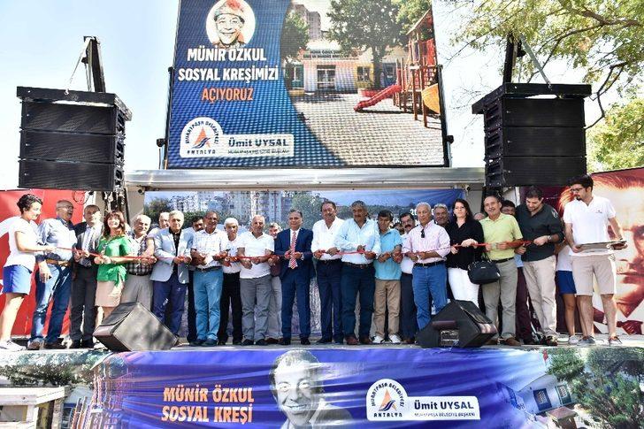Muratpaşa’da Münir Özkul Kreşi açıldı G4