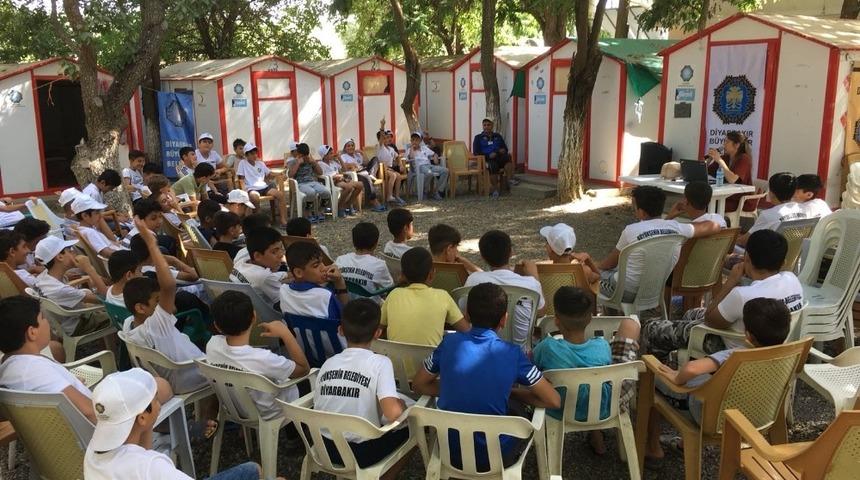 &Ccedil;ocuk Yaz Kampı sona erdi