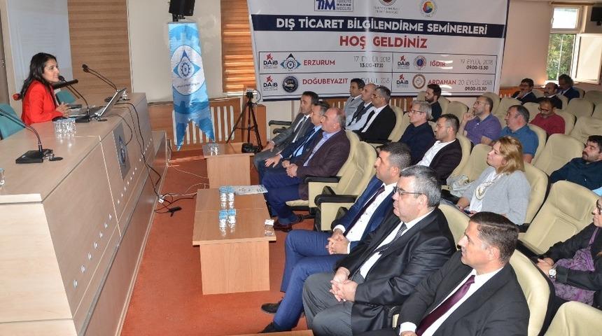ETSO&rsquo;da Dış Ticaret Bilgilendirme Semineri