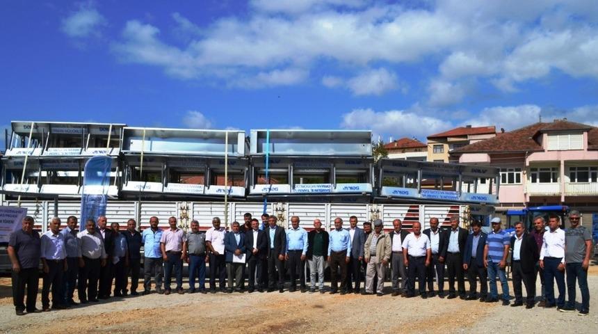 DOKAP projesi kapsamında suluk ve g&ouml;lgelik dağıtımı