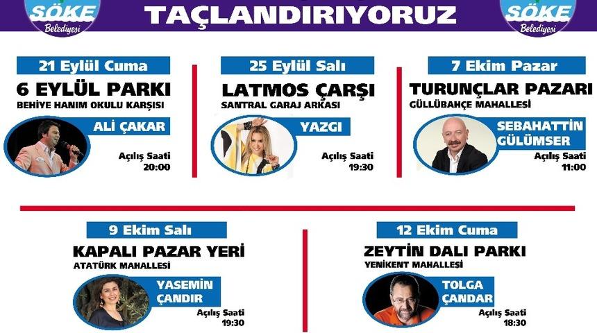 S&ouml;ke Belediyesi hizmetlerini a&ccedil;ılışlarla ta&ccedil;landıracak