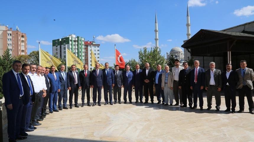 Esnaf odalarından Ahilik Haftası&rsquo;nda Başkan Altay&rsquo;a ziyaret