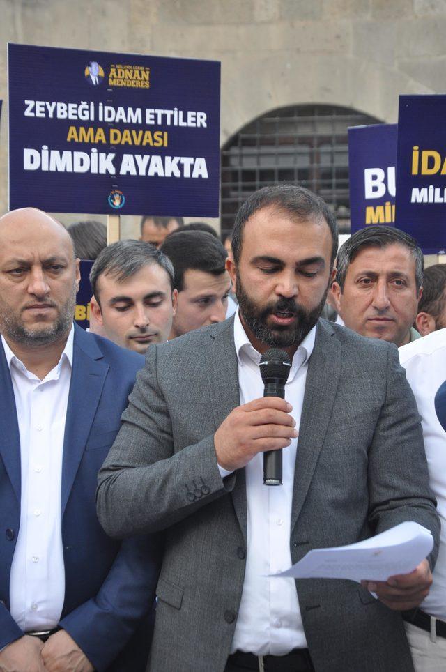 Adnan Menderes, Bitlis'te basın açıklaması ile anıldı