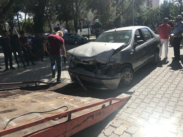 Çan’da trafik kazası