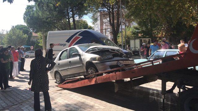 Çan’da trafik kazası