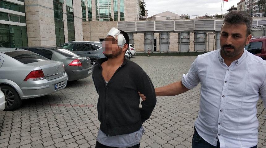 Polise kafa atmaya adli kontrol