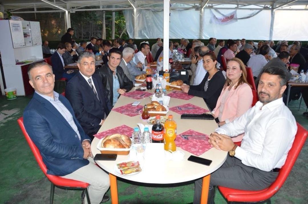 Kaymakam Erdin&ccedil; Yılmaz&rsquo;a veda yemeği