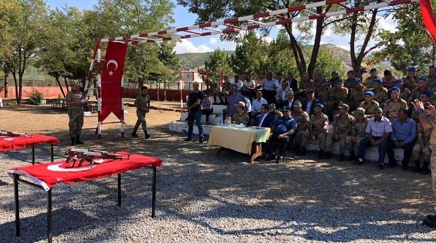 G&uuml;roymak&rsquo;ta 24 g&uuml;venlik korucusu yemin ederek g&ouml;reve başladı