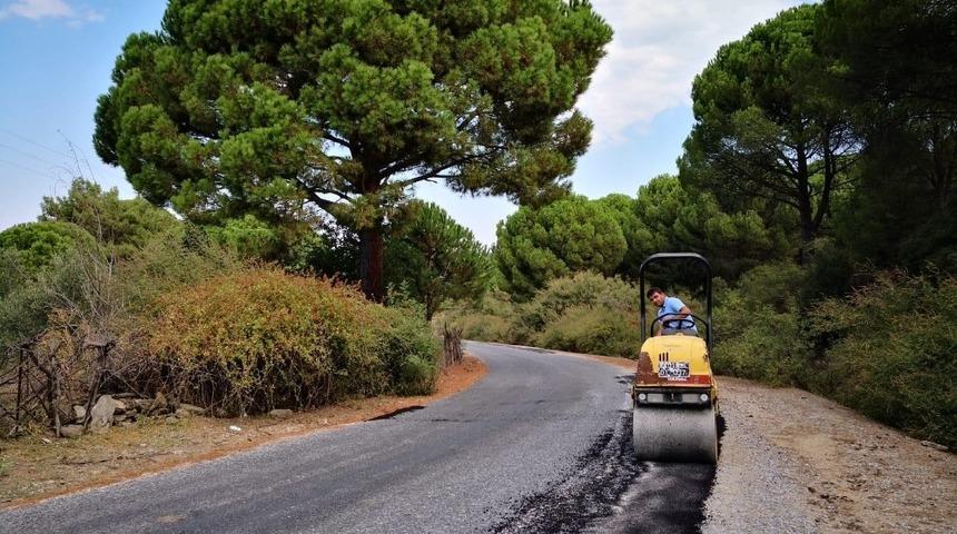 Bağarası ve &Ccedil;avdar Mahalleleri yol yapım &ccedil;alışmaları devam ediyor