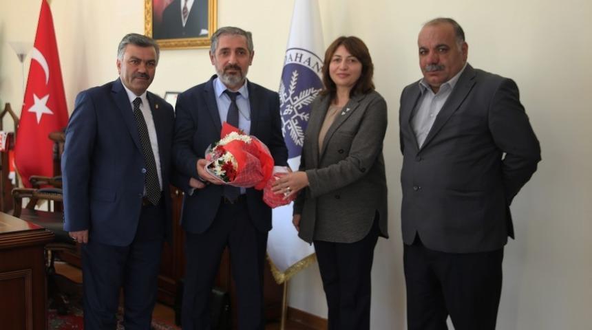 Rekt&ouml;r Biber Ardahan esnafının Ahilik Haftasını kutladı