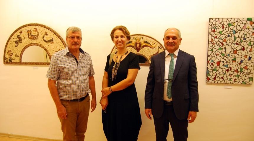 Mehmet Yılmaz’ın mozaik sergisi 21 Eylül’e kadar sürecek