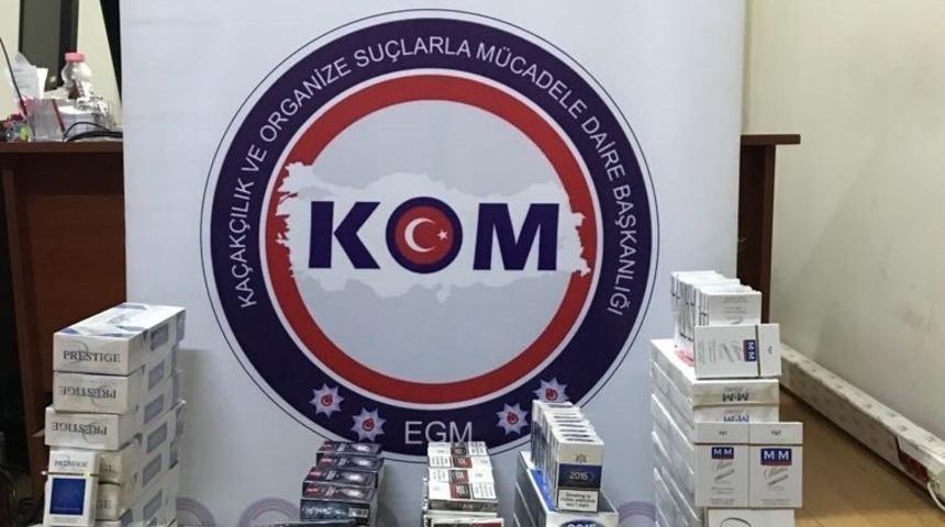 Ordu’da gümrük kaçağı sigara ele geçirildi