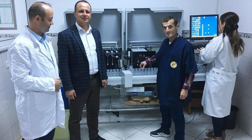 Tekirdağ DSYB, &ccedil;iğ s&uuml;t analizlerine başladı