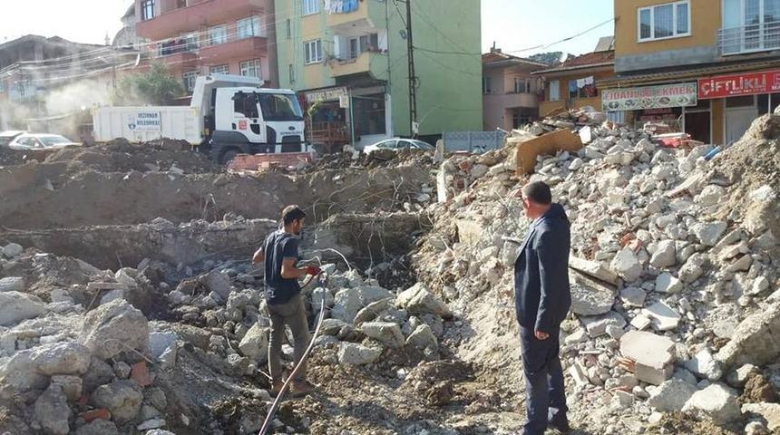 Başkan Duymuş, &ccedil;alışmaları yerinde inceledi