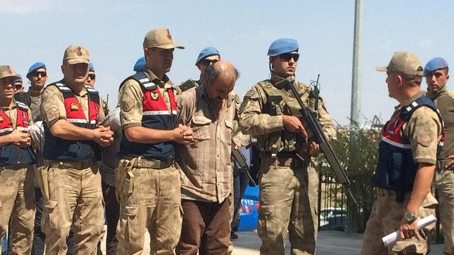 Zeytin Dalı Harekatı'nda 2 askeri şehit eden 9 terörist adliyeye sevk edildi