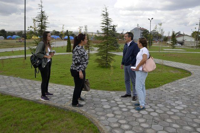 Başkan Ataç parkları yerinde inceledi