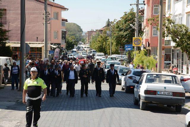 Kıbrıs Gazisi son yolculuğuna uğurlandı