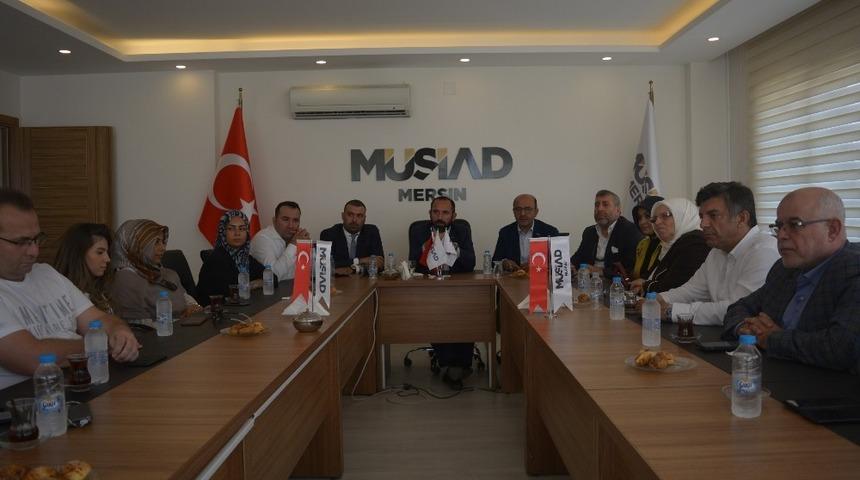 M&Uuml;SİAD Yurtdışı Teşkilatlanma Komisyon &Ccedil;alıştayı Mersin&rsquo;de yapıldı