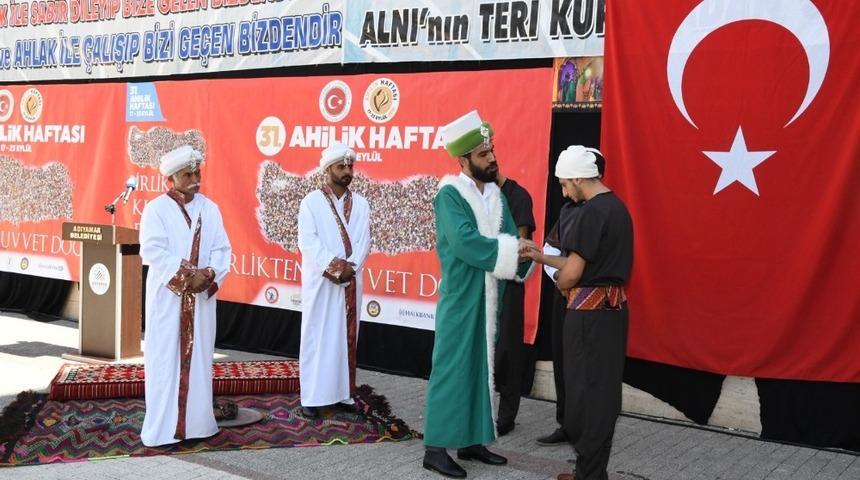 Adıyaman&rsquo;da Ahilik Haftası kutlamaları başladı