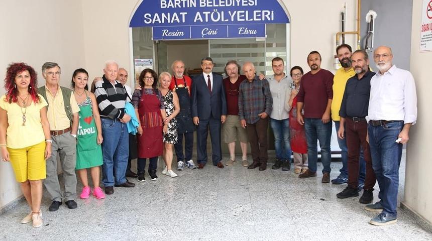 &Ccedil;alıştay &ccedil;alışmaları sanat galerisi&rsquo;nde devam ediyor