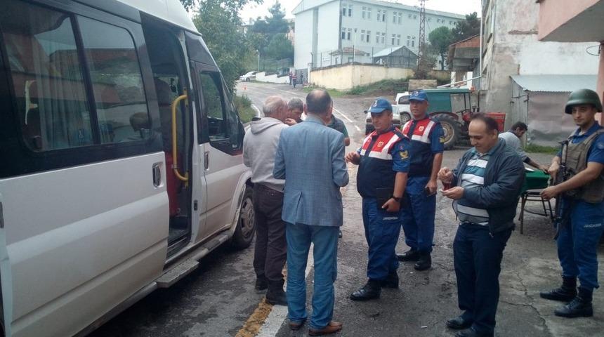 Canik Jandarmadan &ouml;rnek uygulama