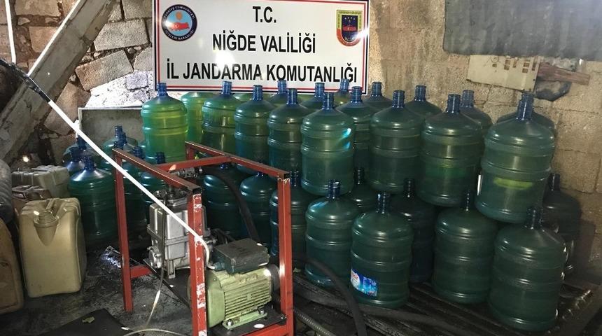 Oto yıkamada akaryakıt satışına bir gözaltı