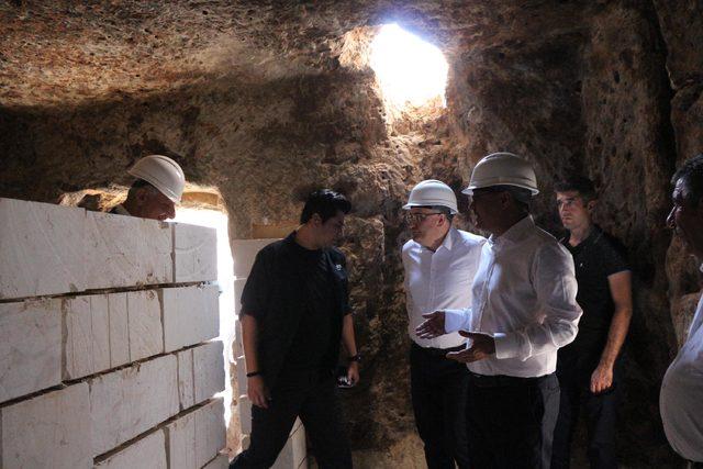 Hasankeyf'te mağaralar apart otele dönüştürülüyor