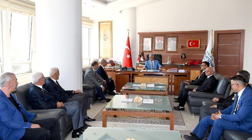 Şehit ve Gazi Derneklerinden Başkan Polat&rsquo;a Ziyaret