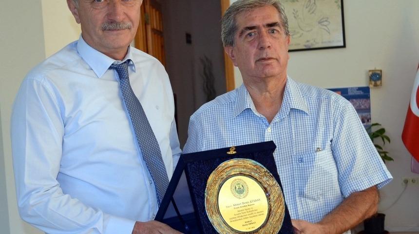Aydın ASKF Başkanı Arıkan&rsquo;dan Başkan Atabay&rsquo;a ziyaret