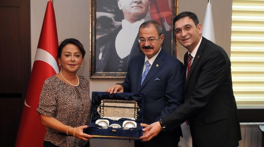 Esas Sosyal Kurucular Kurulu Başkanı Kamışlı&rsquo;dan GSO&rsquo;ya ziyaret