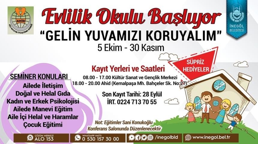 Evlilik okulu başlıyor