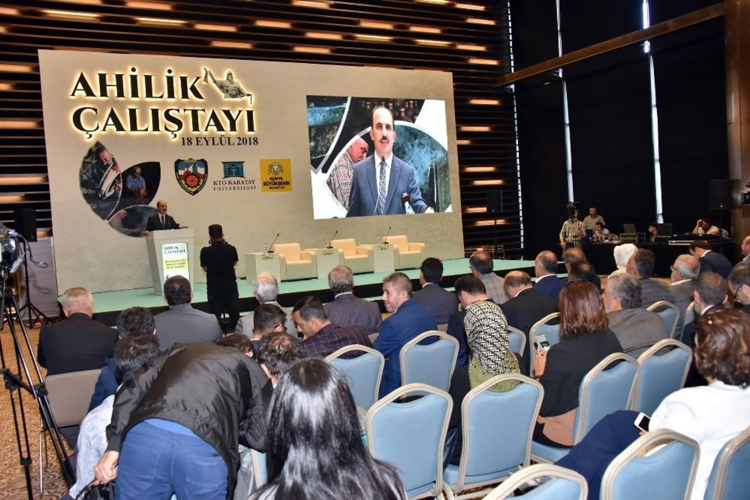 Ahilik &Ccedil;alıştayı ger&ccedil;ekleştirildi