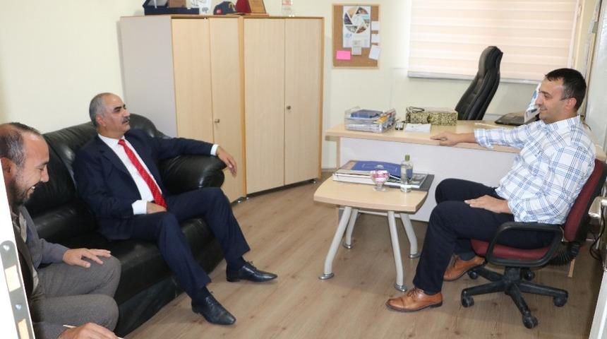 Başkan  Aydın&rsquo;dan İHA&rsquo;ya ziyaret