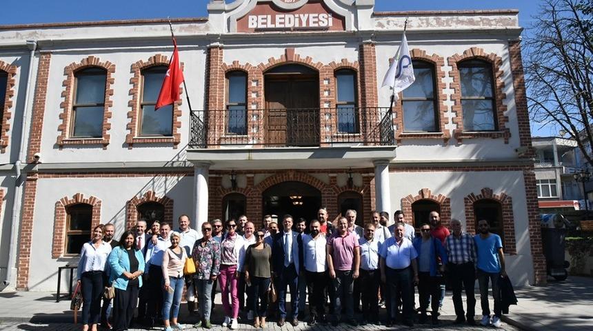 Başkan Sarıkurt, basın mensuplarıyla bir araya geldi