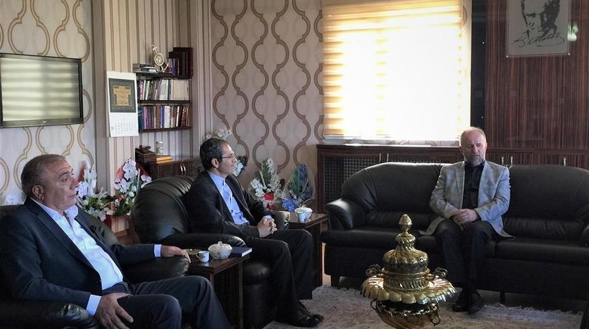 &Ccedil;at Belediye Başkanı Kılı&ccedil;&rsquo;tan İl M&uuml;ft&uuml;s&uuml; Sula&rsquo;ya ziyaret