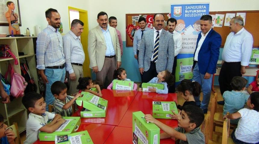 B&uuml;y&uuml;kşehir&rsquo;den &ouml;ğrencilere kırtasiye seti desteği