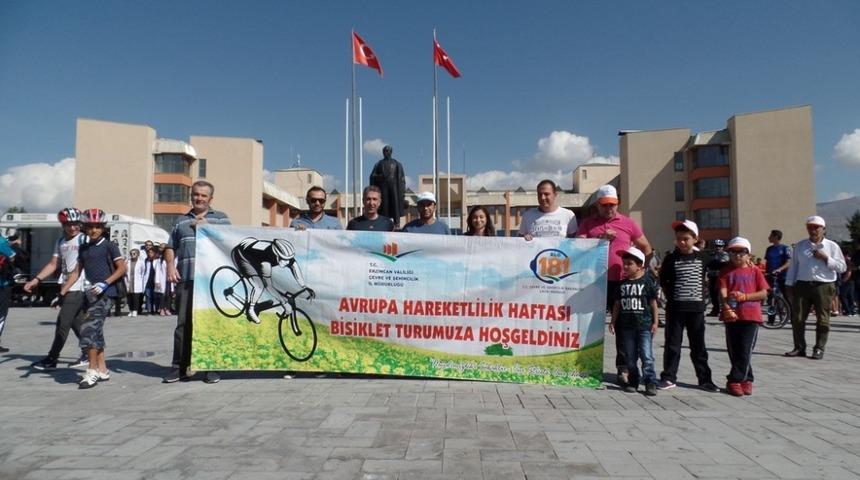 Erzincan&rsquo;da Avrupa Hareketlilik Haftası kutlandı