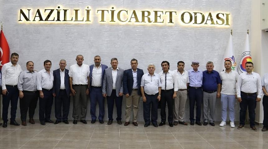 Nazilli Ticaret Odası ve Esnaf Odaları istişare toplantısı yapıldı