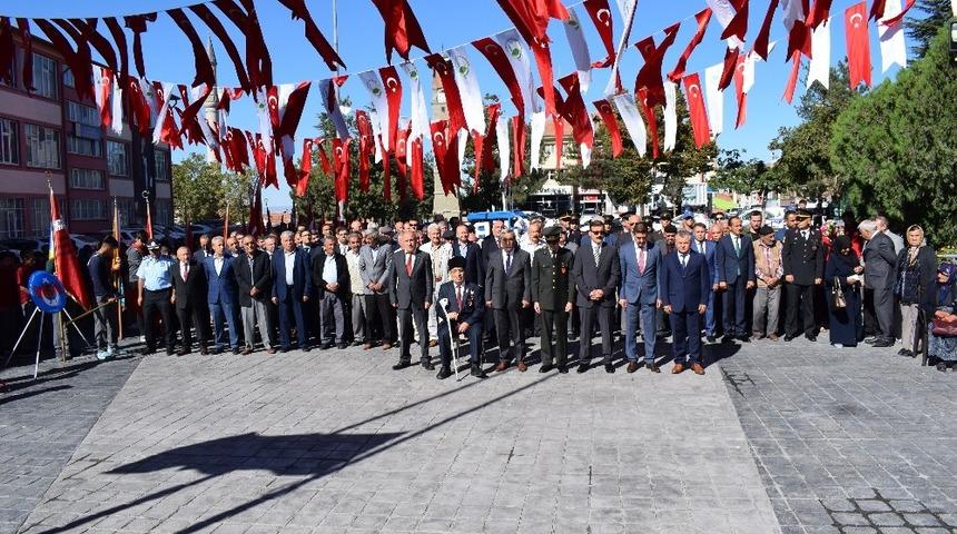 Sungurlu&rsquo;da Gaziler G&uuml;n&uuml; t&ouml;renle kutlandı