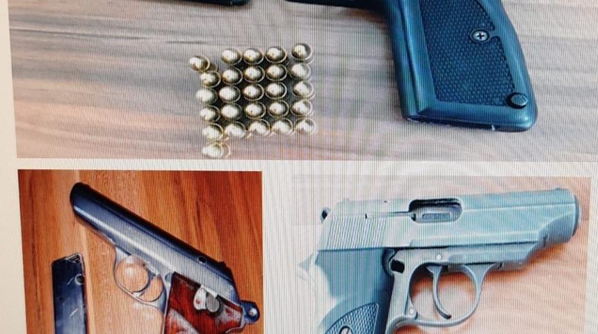 Silah ticareti yapan bir kişi g&ouml;zaltına alındı