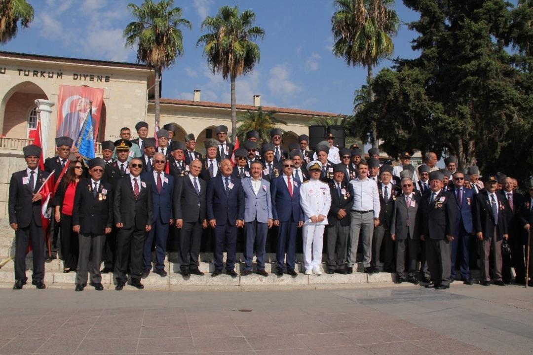 Mersin&rsquo;de Gaziler G&uuml;n&uuml; t&ouml;renle kutlandı
