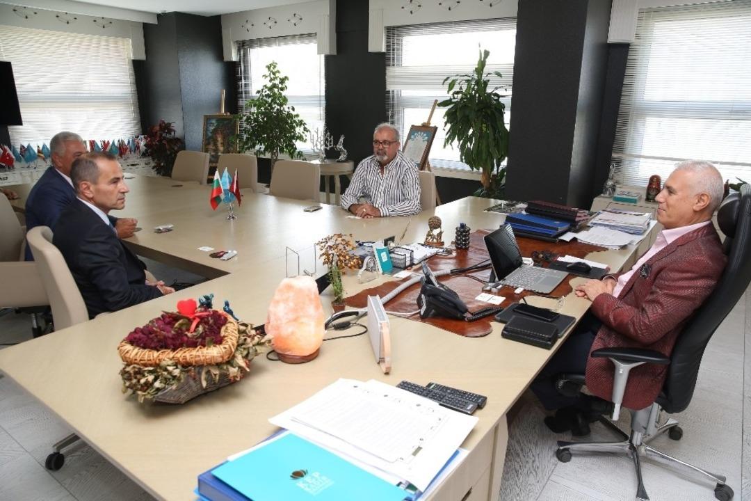 Bulgaristan Konsolosu&rsquo;ndan Başkan Bozbey&rsquo;e ziyaret