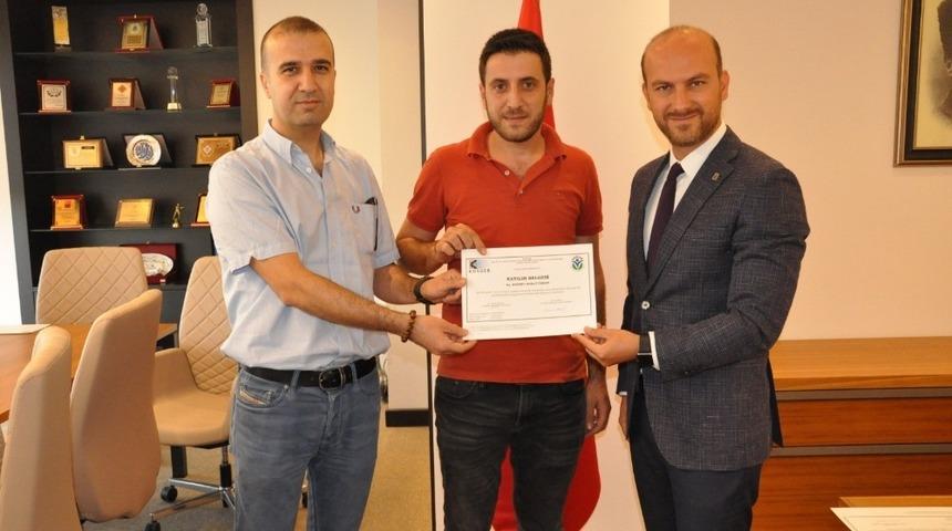 Uygulamalı girişimcilik eğitimi sertifika t&ouml;reni d&uuml;zenledi