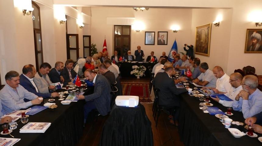 Trabzon B&uuml;y&uuml;kşehir Belediye Başkanı G&uuml;mr&uuml;k&ccedil;&uuml;oğlu STK temsilcileriyle g&ouml;r&uuml;şt&uuml;