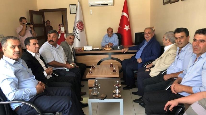 Belediye Başkanı Kutlu Kasaplar Odası yönetimi ile bir araya geldi