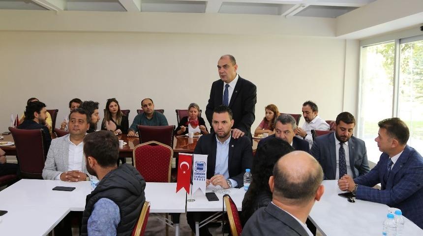 ESO fuarında sanayiciler bir araya geldi