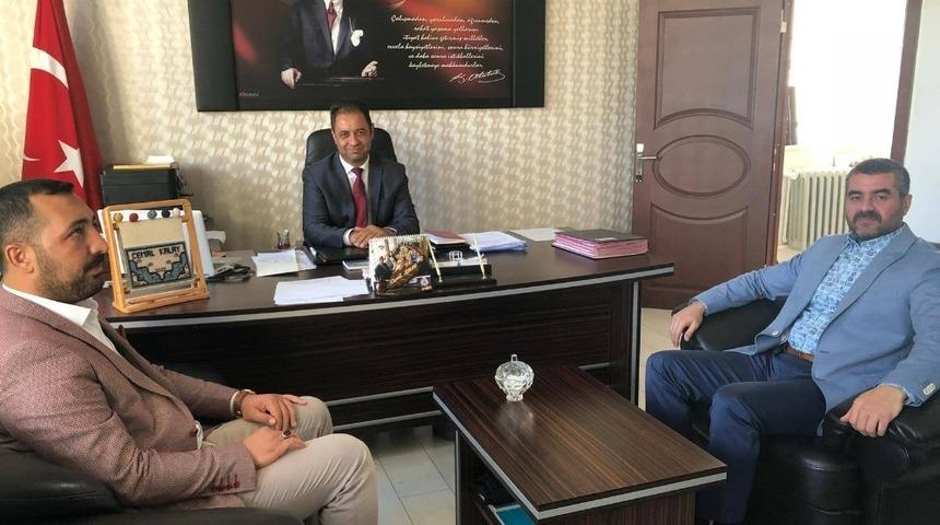 MHP&rsquo;den il&ccedil;e milli eğitim m&uuml;d&uuml;rl&uuml;klerine ziyaret