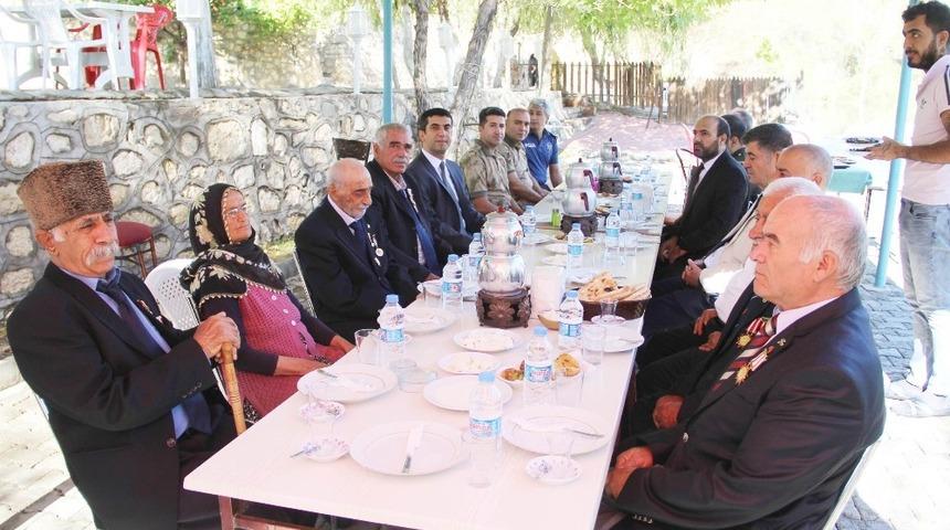 &Ccedil;emişgezek&rsquo;te Gaziler G&uuml;n&uuml;