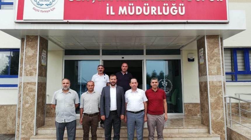 Atletizm Federasyonu Başkanı &Ccedil;intımar&rsquo;dan ziyaret